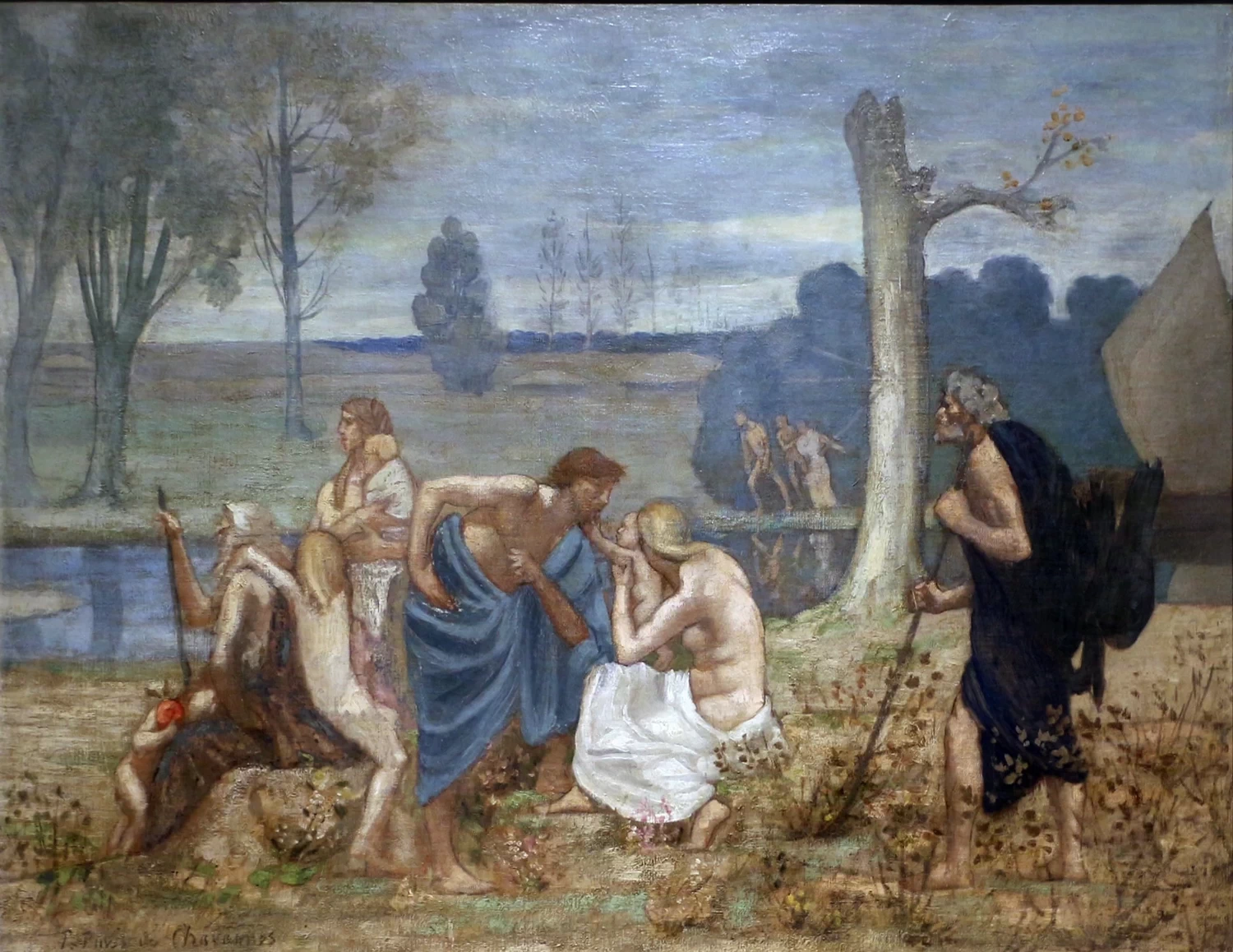 Pierre Puvis de Chavannes - Ludus pro patria, Toledo Museum of Art